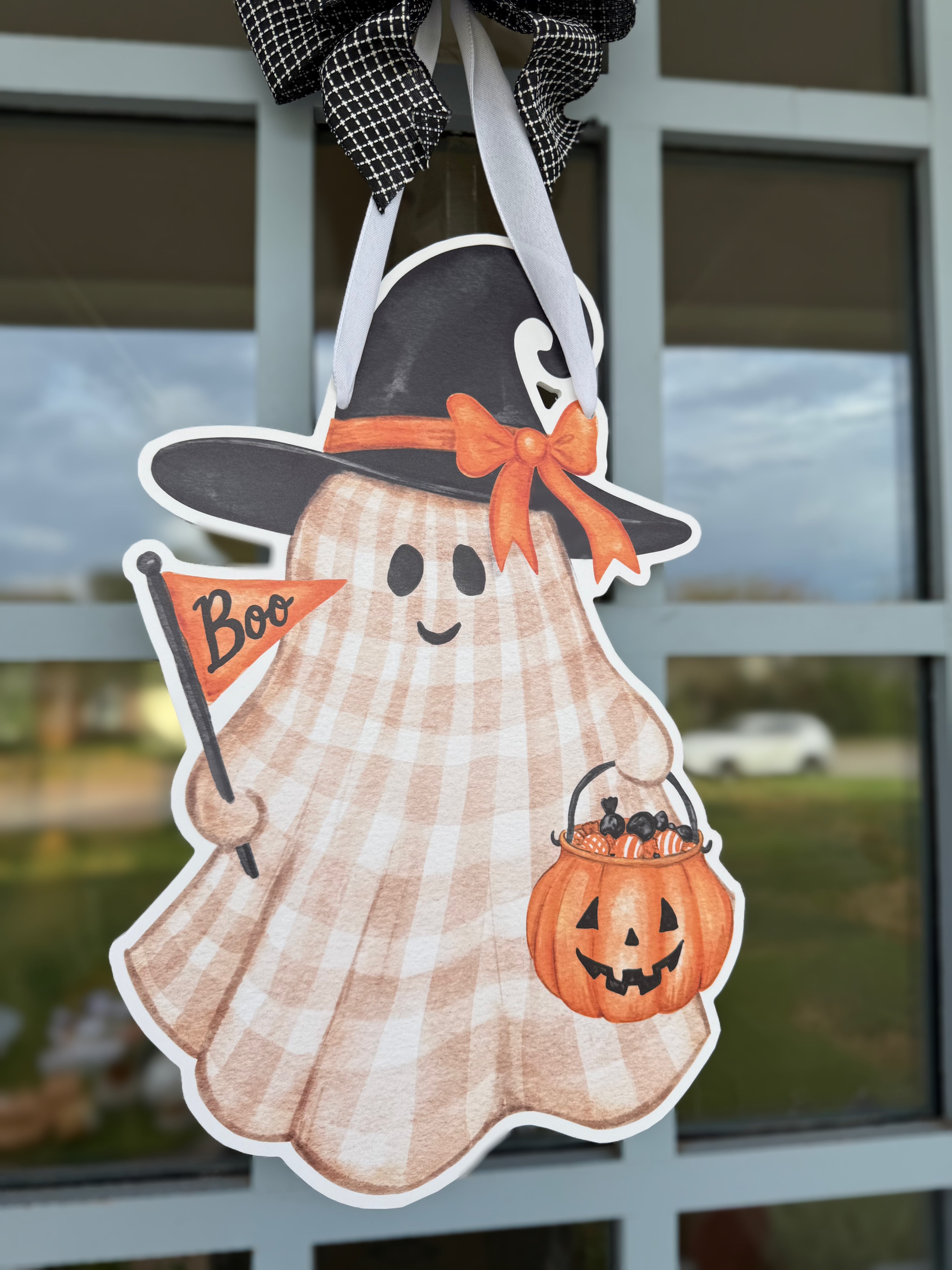 Miss Boo Door Hanger