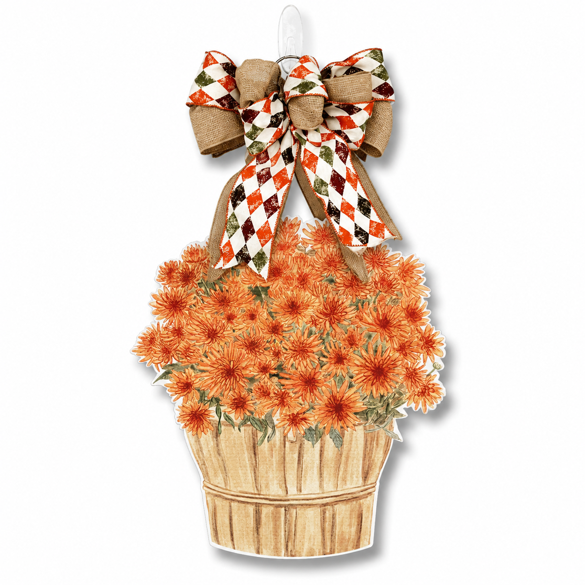 Harvest Blooms Door Hanger