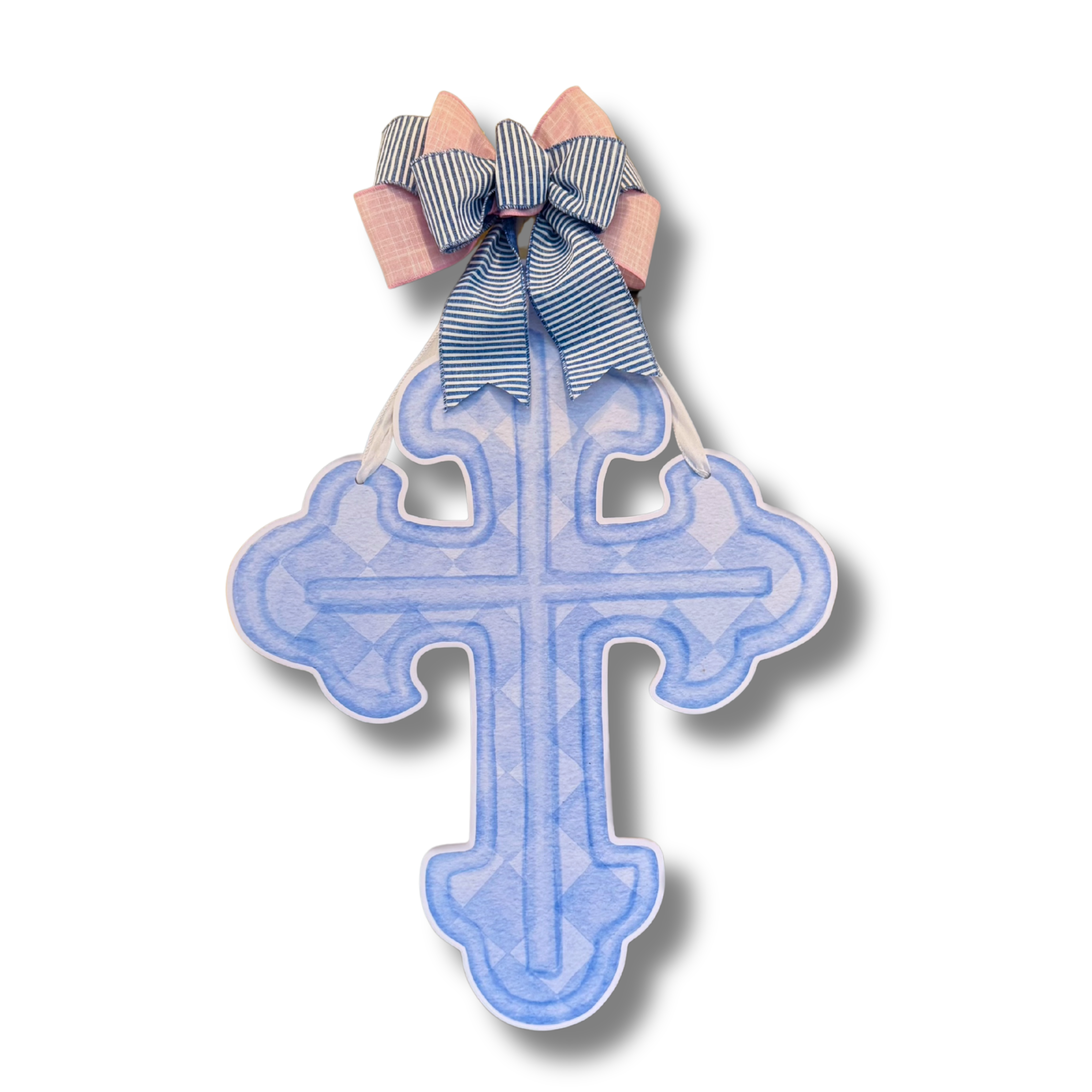 Watercolor Cross Door Hanger