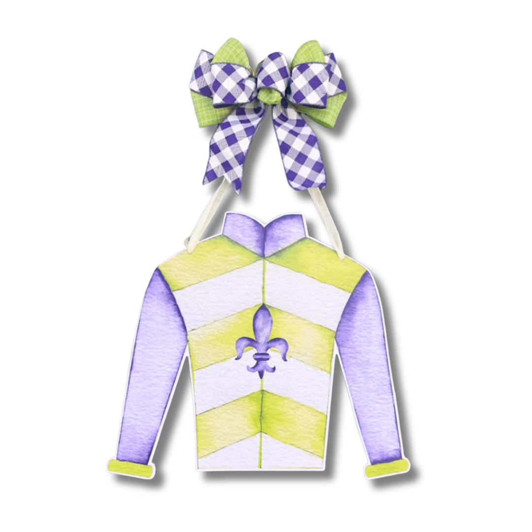 Racing Silk (Purple) Door Hanger