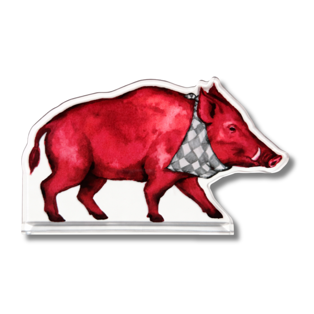 Crimson Hog Acrylic