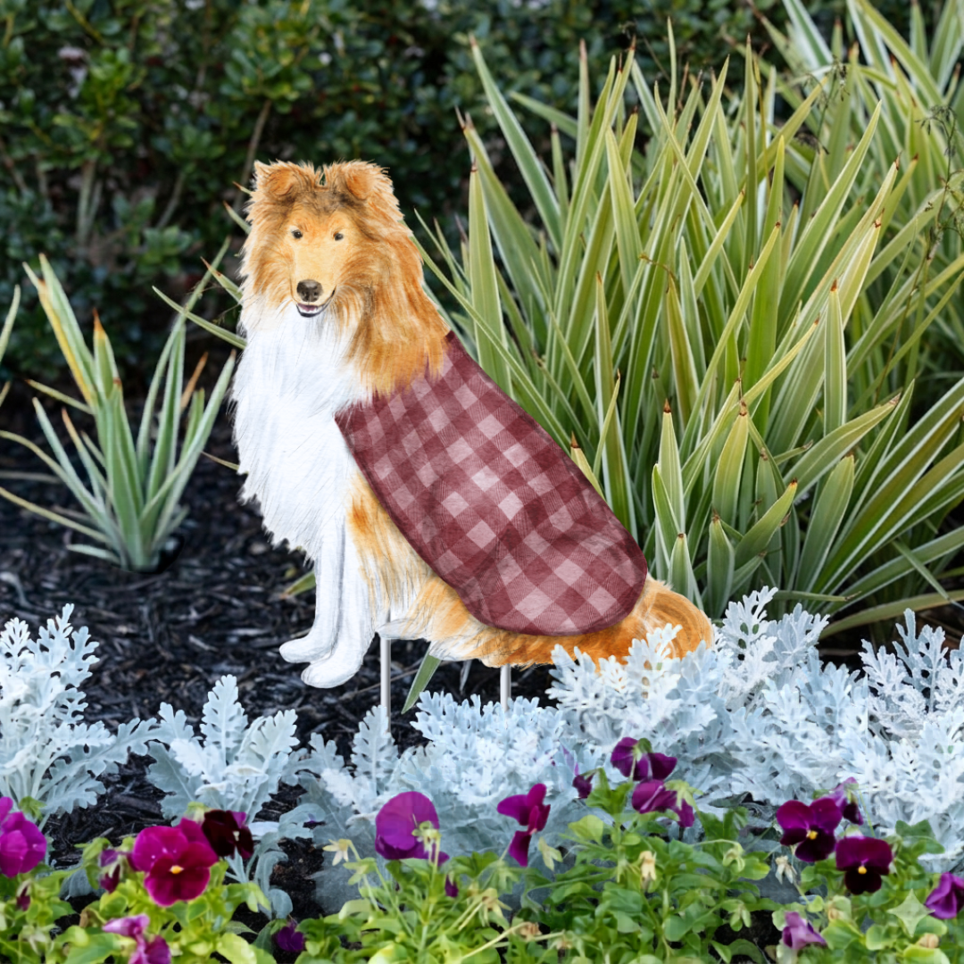 Her Majesty, Maroon Garden Stake