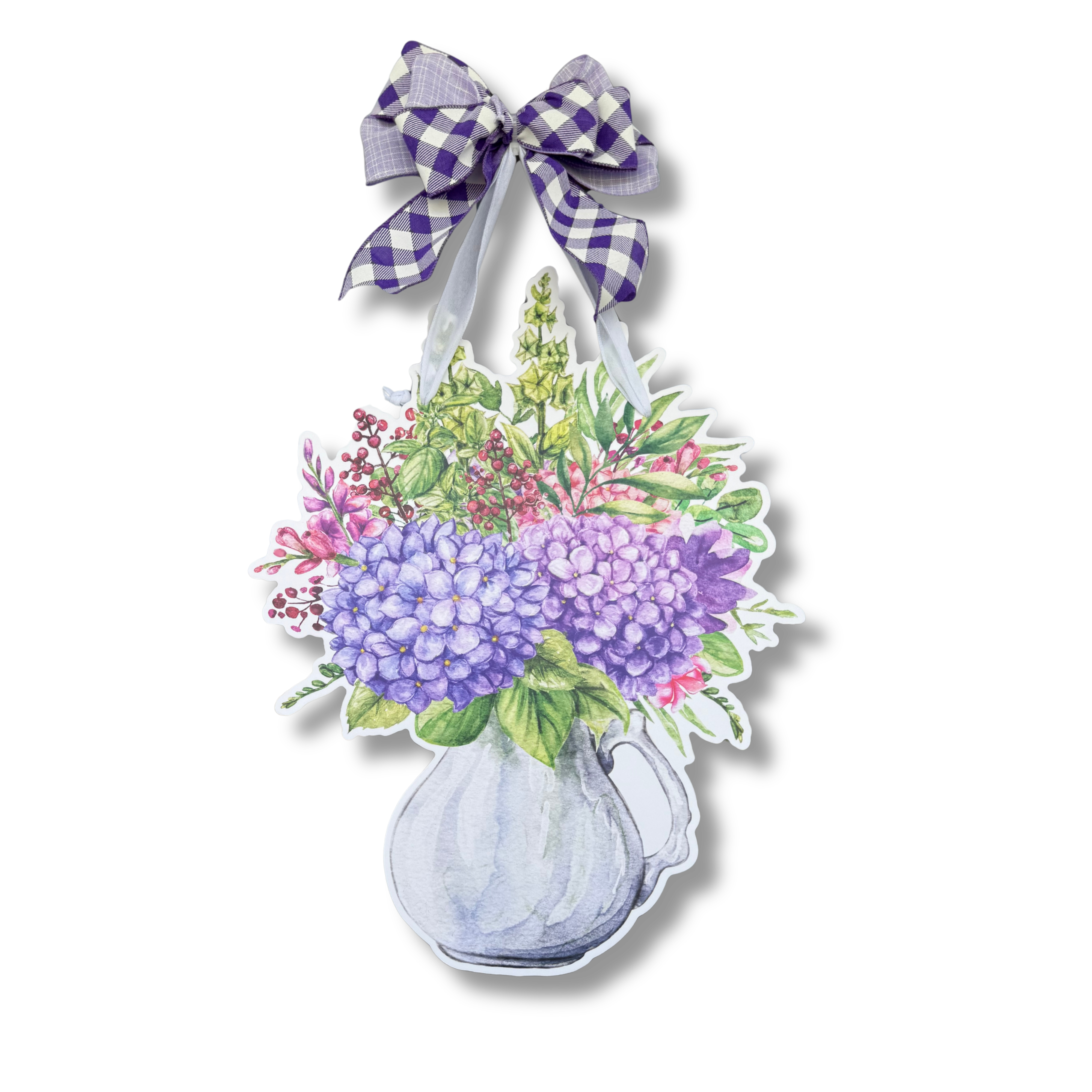Hydrangea Harvest Door Hanger