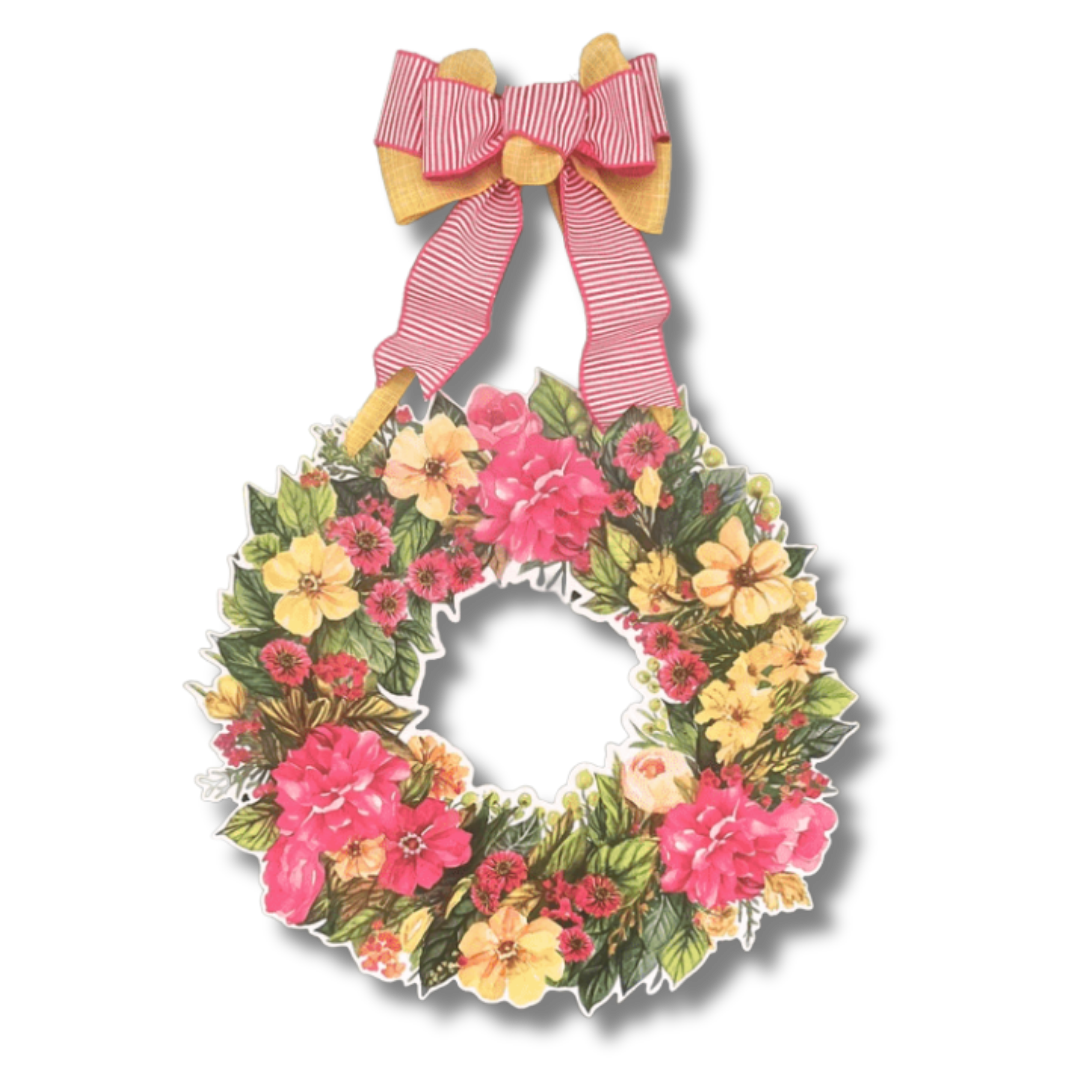 Sunshine Blooms Wreath Door Hanger