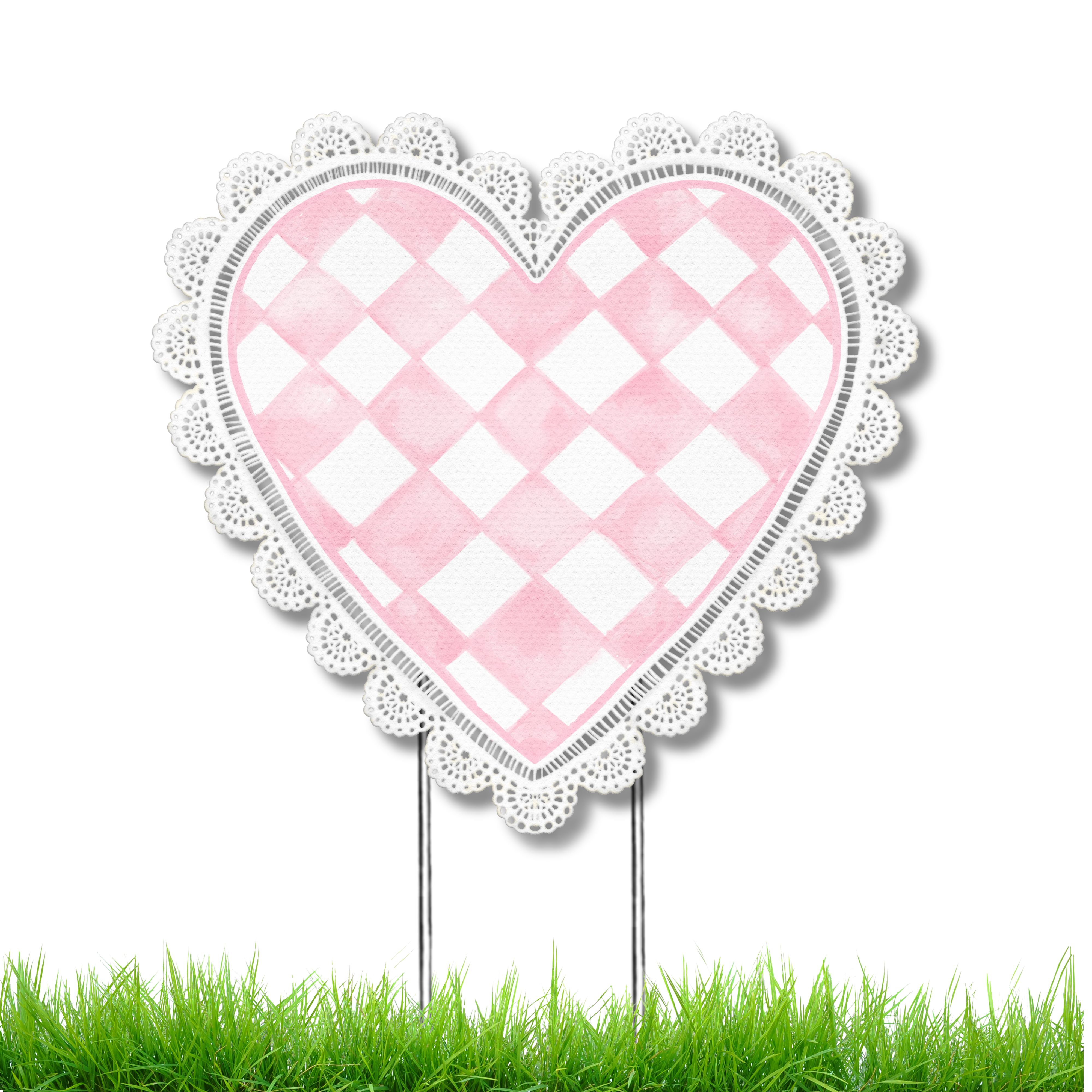 Sweet Heart Garden Stake