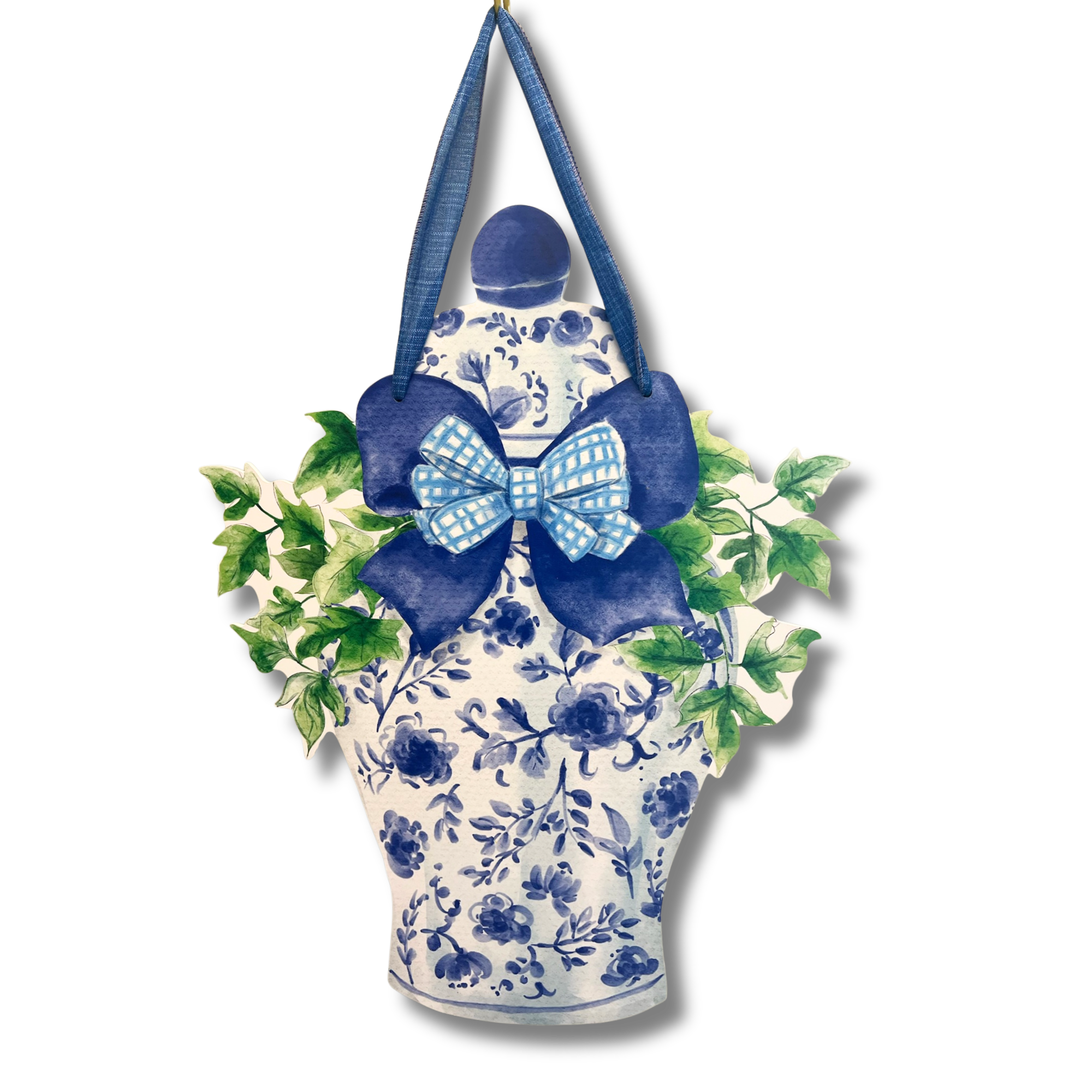 Blue Ginger Jar Door Hanger (Sale)