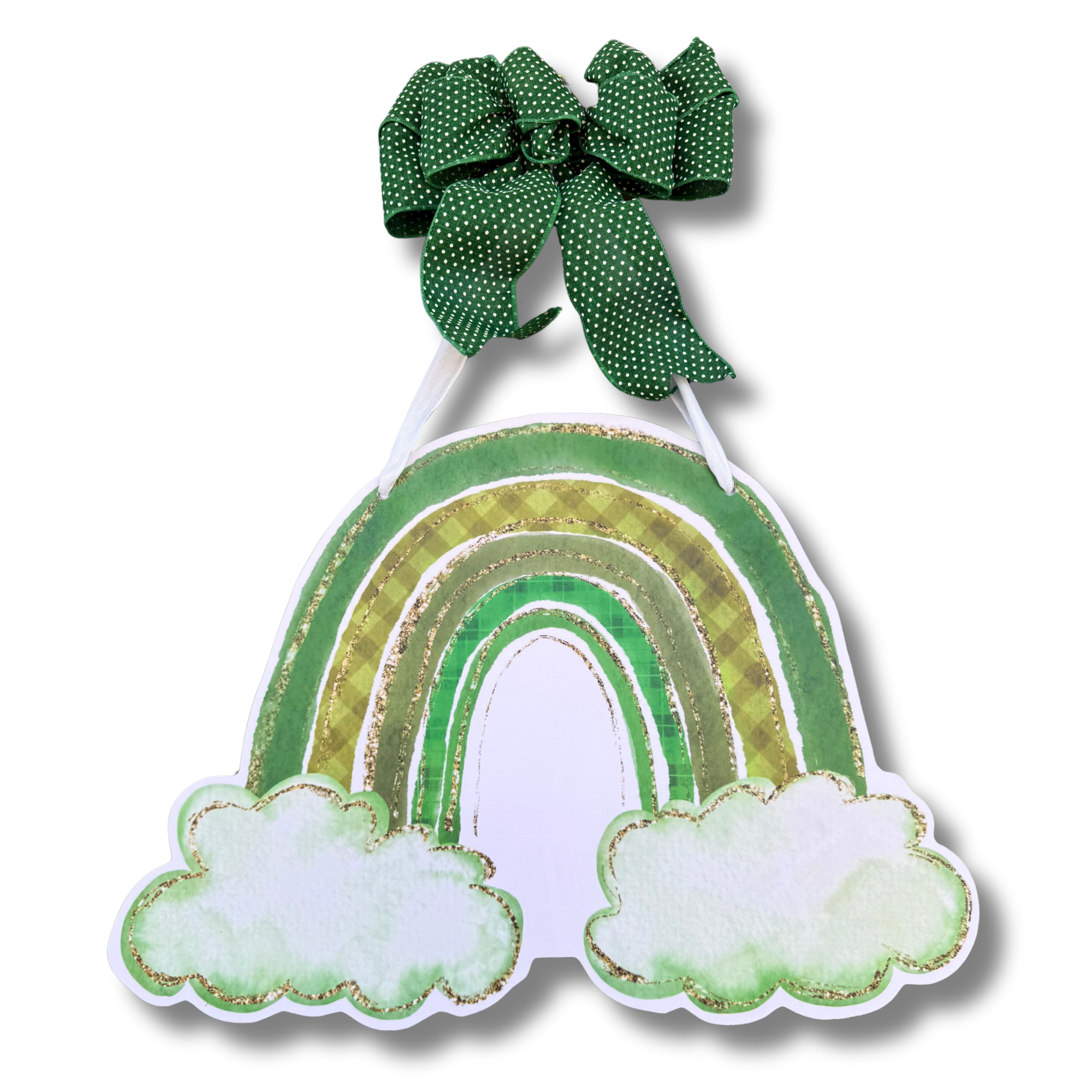 Over the Emerald Rainbow Door Hanger (Sale)