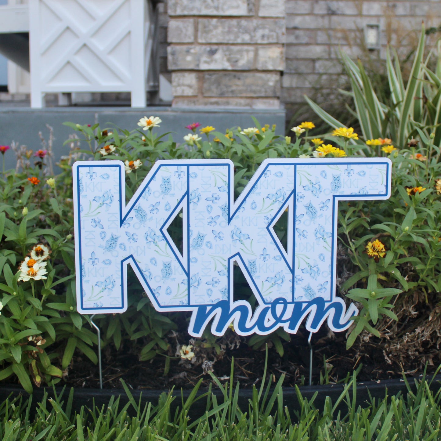 Kappa Kappa Gamma Mom- Garden Stake