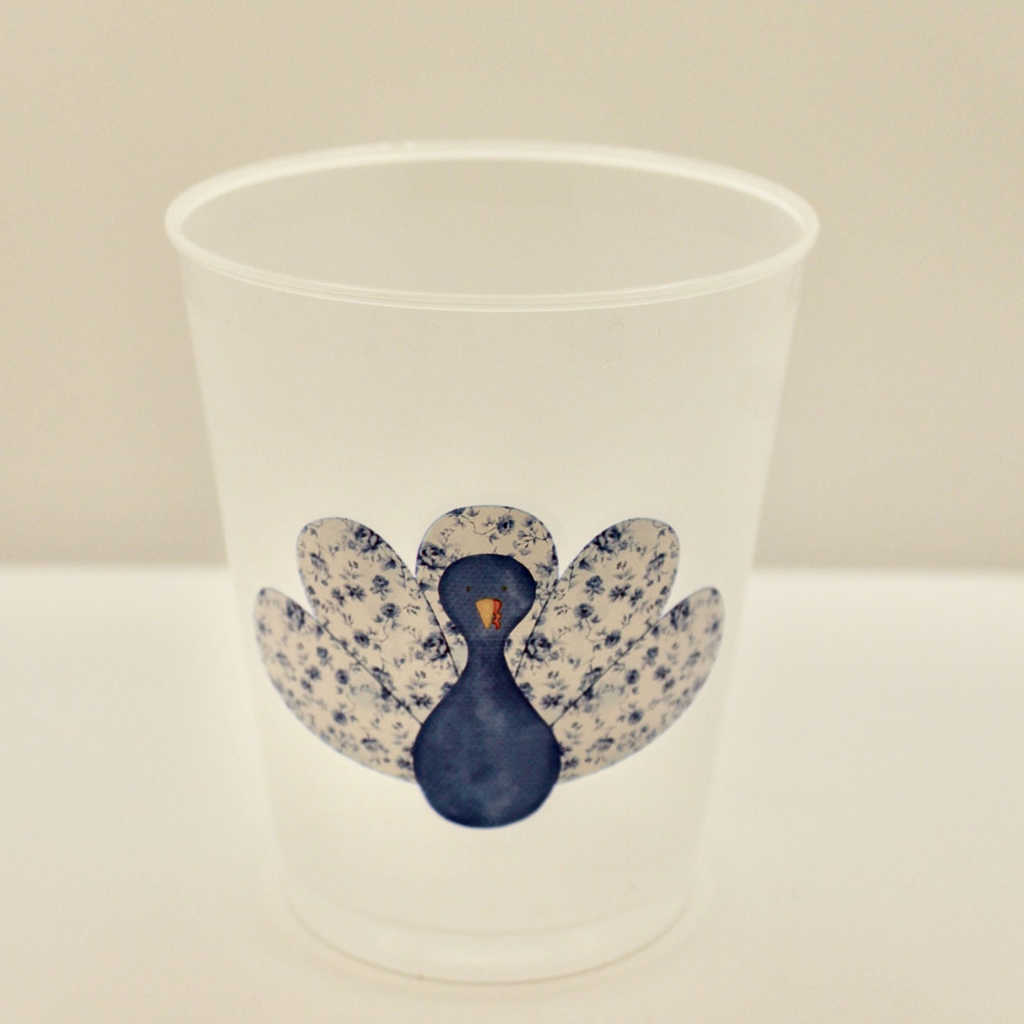 Chinoiserie Turkey- Frostflex Cups