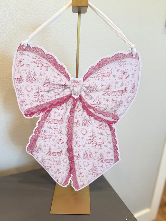 Double Sided Bow Door Hanger (Warehouse Sale)