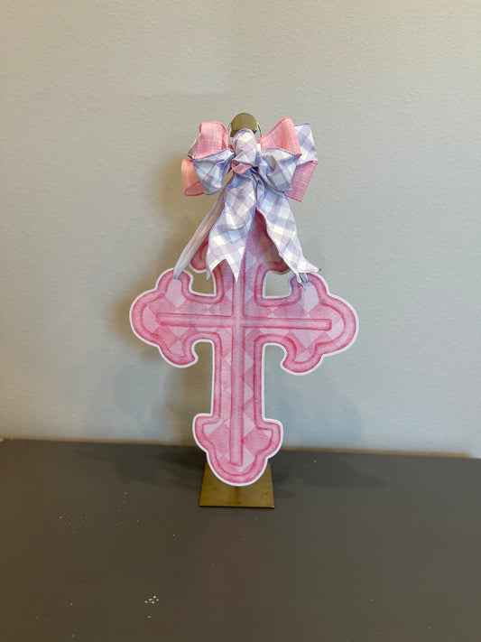 Pink Cross Door Hanger (Warehouse Sale)