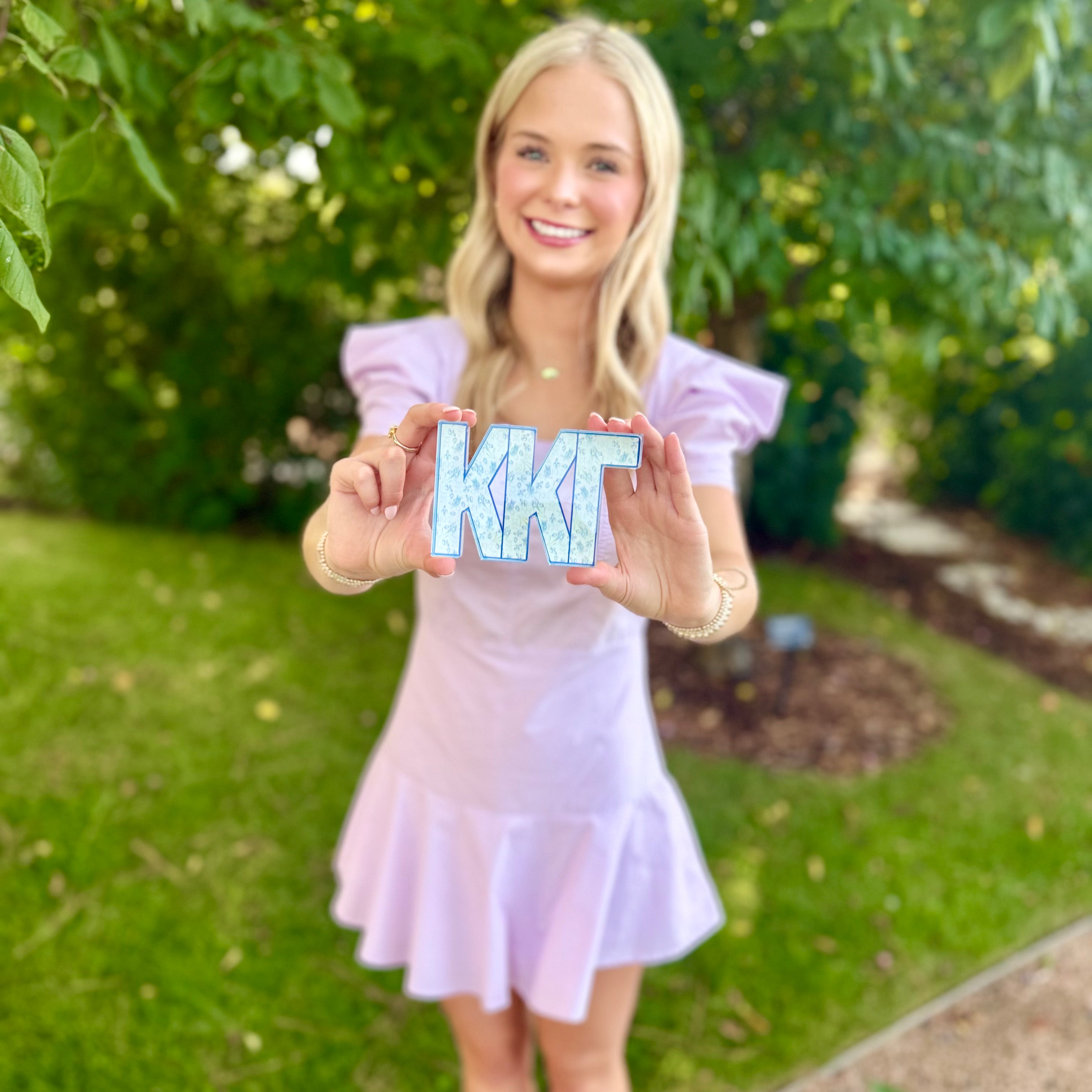 Kappa Kappa Gamma Acrylic Shelf Decor