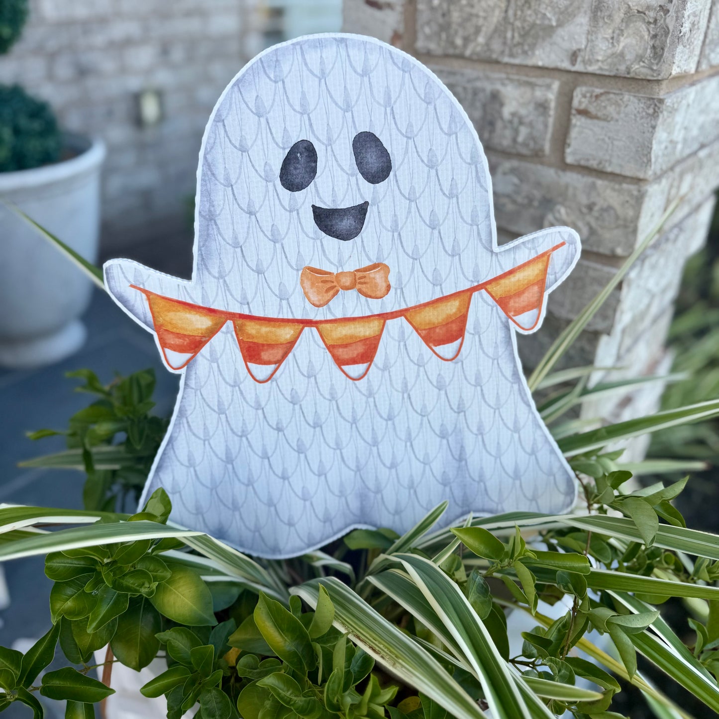 PRE ORDER (Ships 9/25) Friendly Ghost Garden Stake