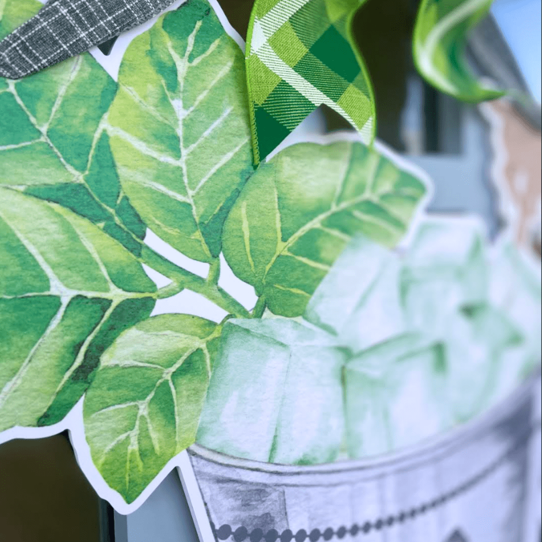 Julep on Ice Door Hanger