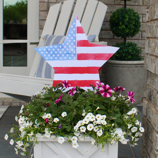 Stars and Stripes- Garden Stake