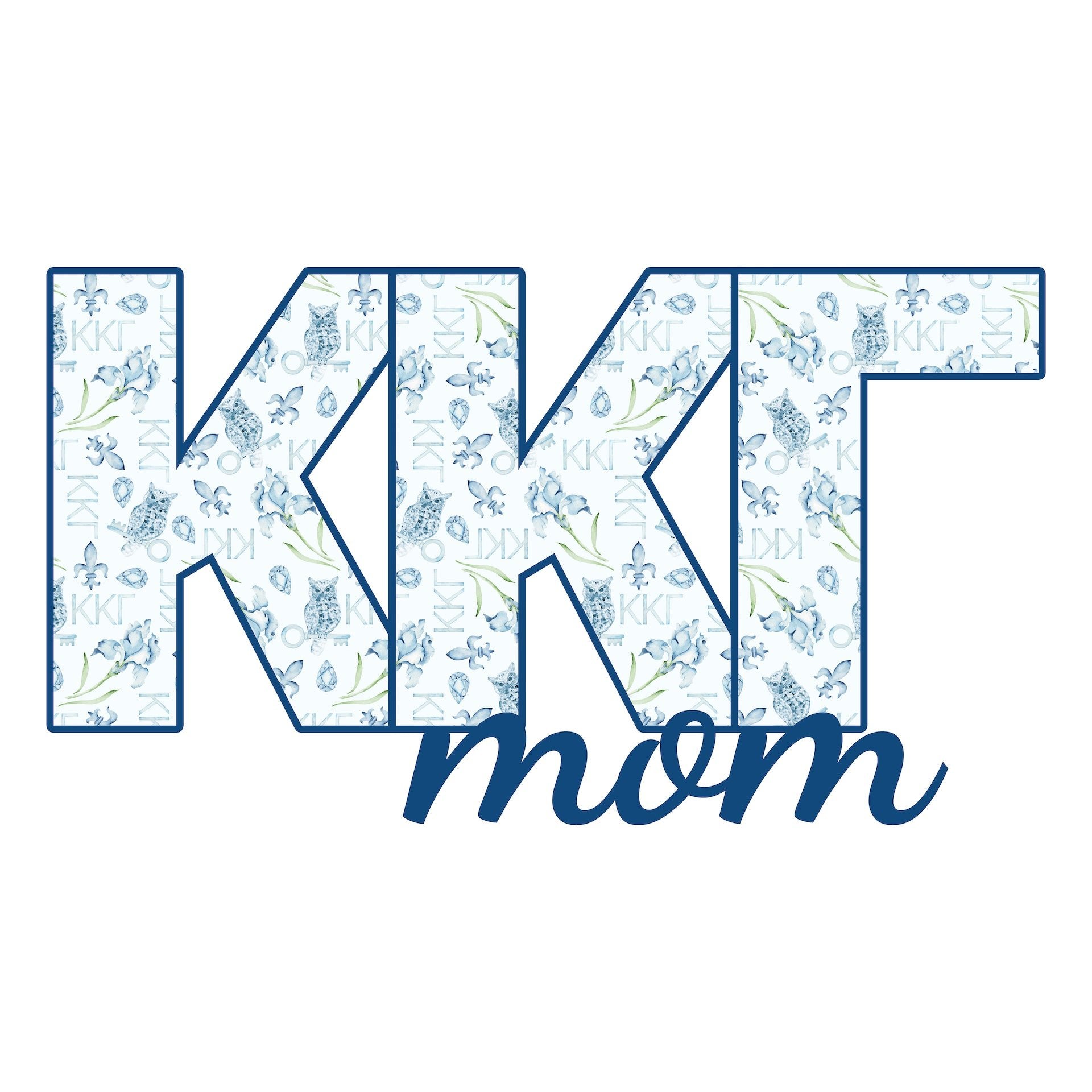 Kappa Kappa Gamma Mom Garden Stake