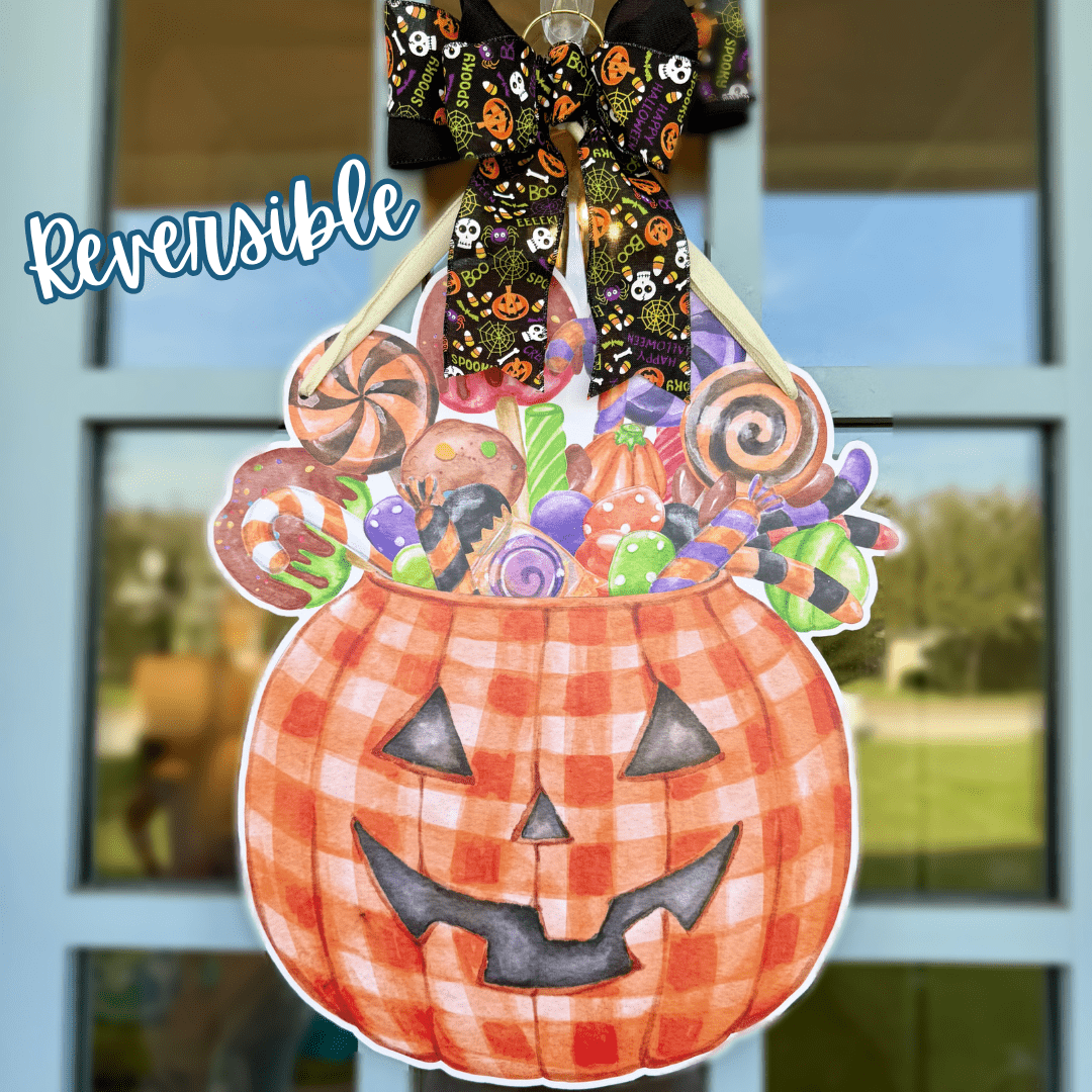Bloom and Boo Reversible Door Hanger