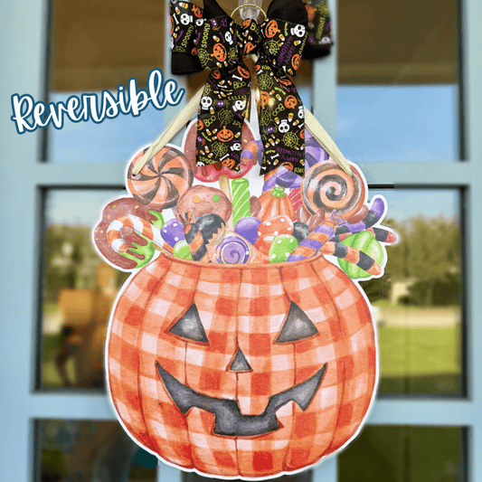 Bloom and Boo Reversible Door Hanger