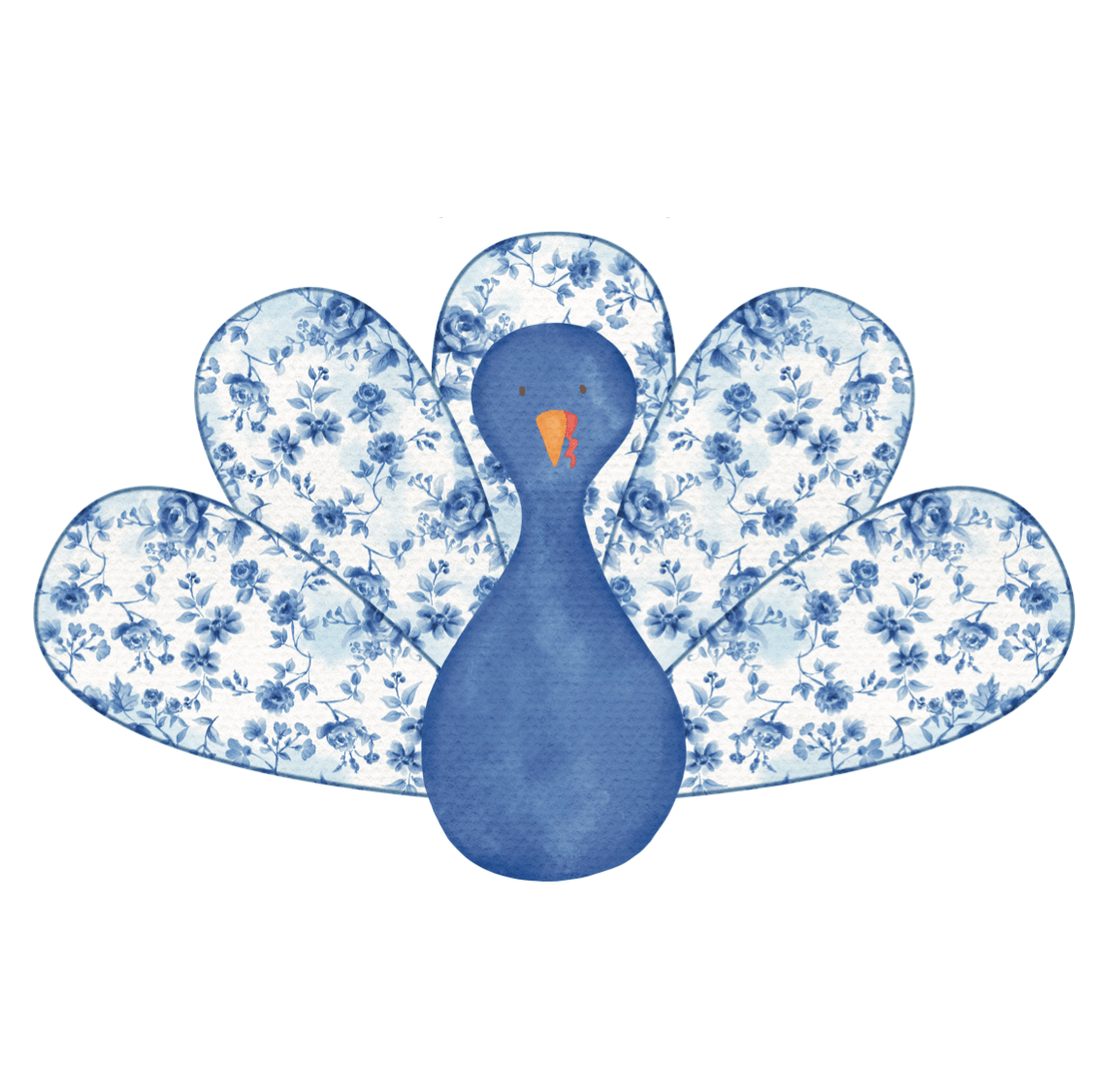 Chinoiserie Turkey Garden Stake (Sale)