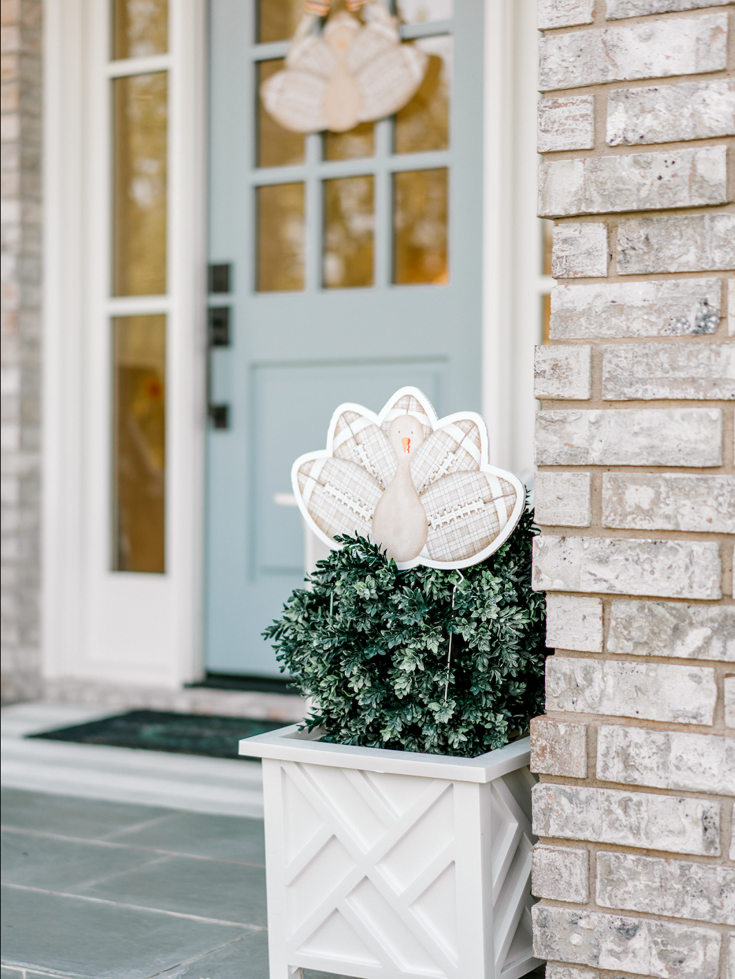 Football Turkey Garden Stake (Sale)