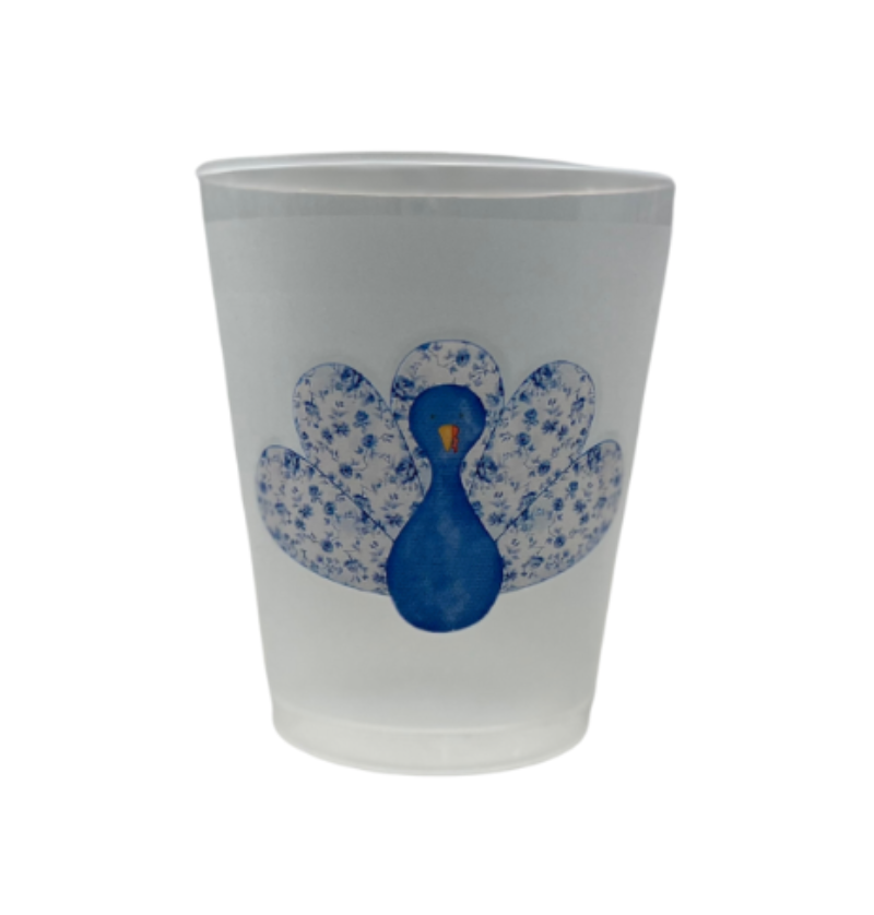 Chinoiserie Turkey- Frostflex Cups