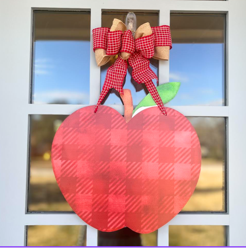 Apple- Door Hanger