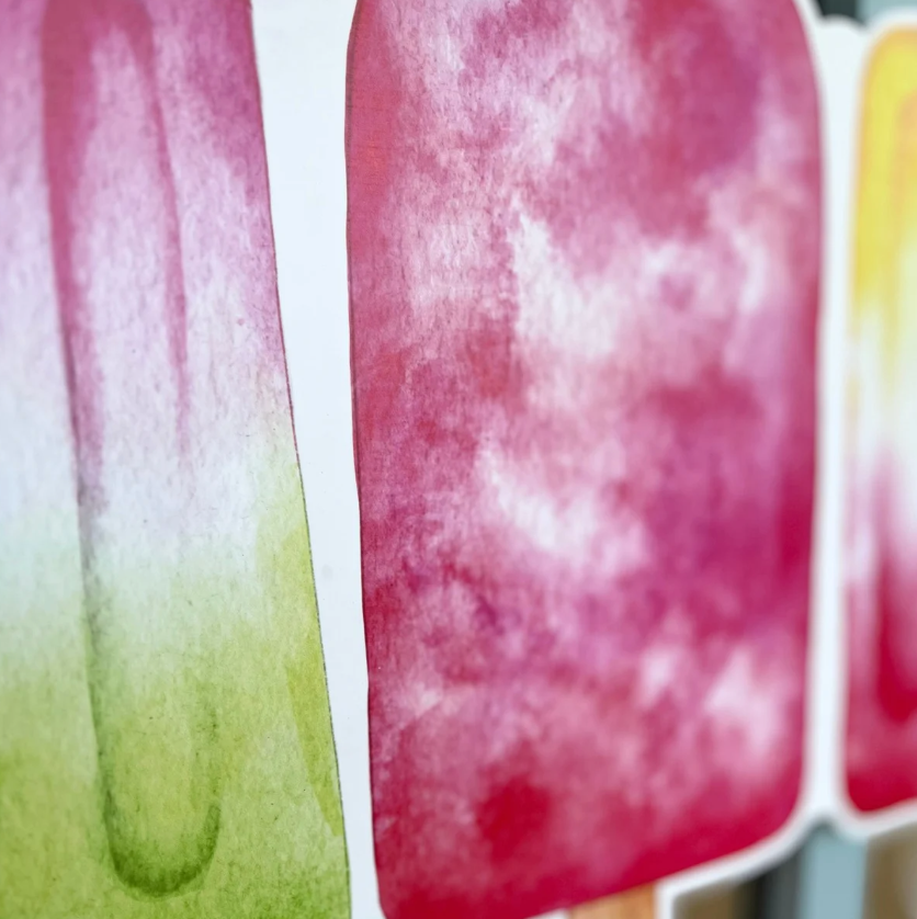 Frozen Treat Trio- Door Hanger