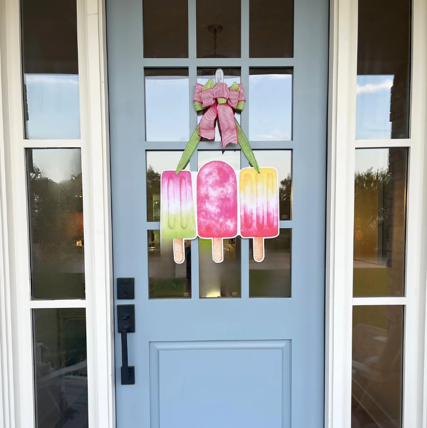 Frozen Treat Trio- Door Hanger