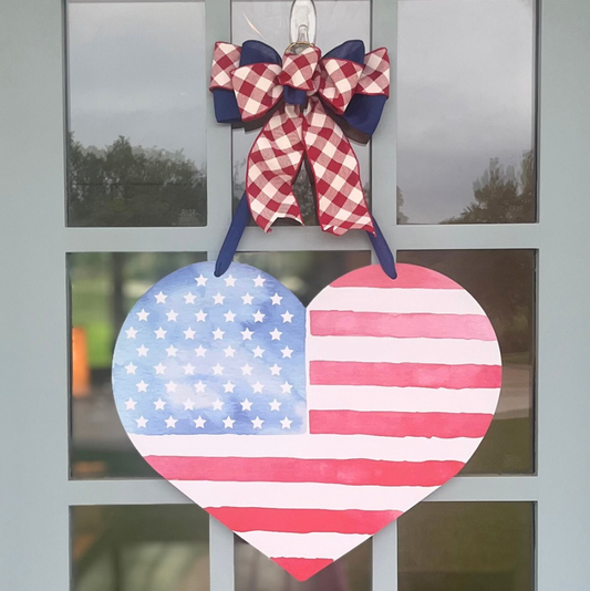 America the Beautiful- Door Hanger