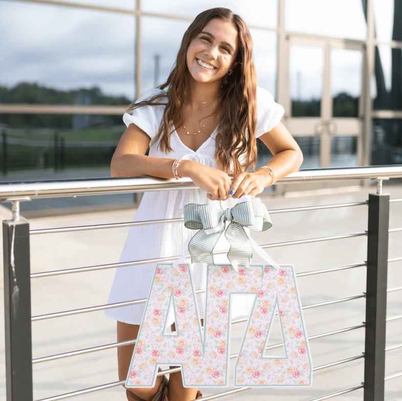 Alpha Gamma Delta Door Hanger
