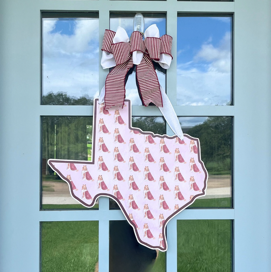 Queen of Aggieland (Pattern)- Door Hanger