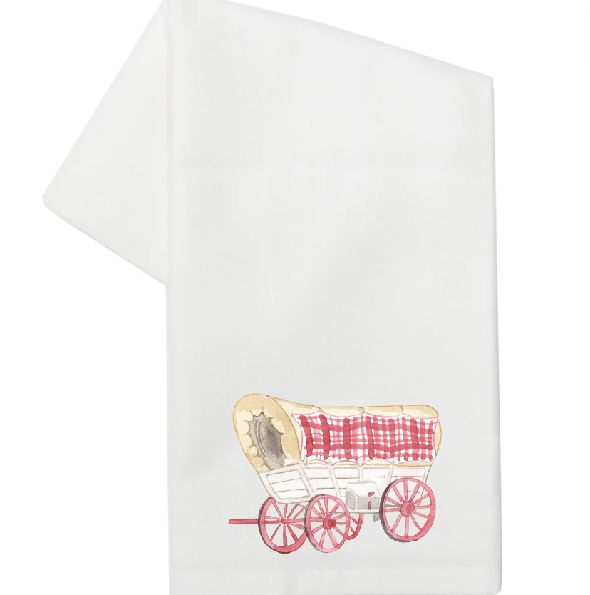 Wagon- Tea Towel (Sale)