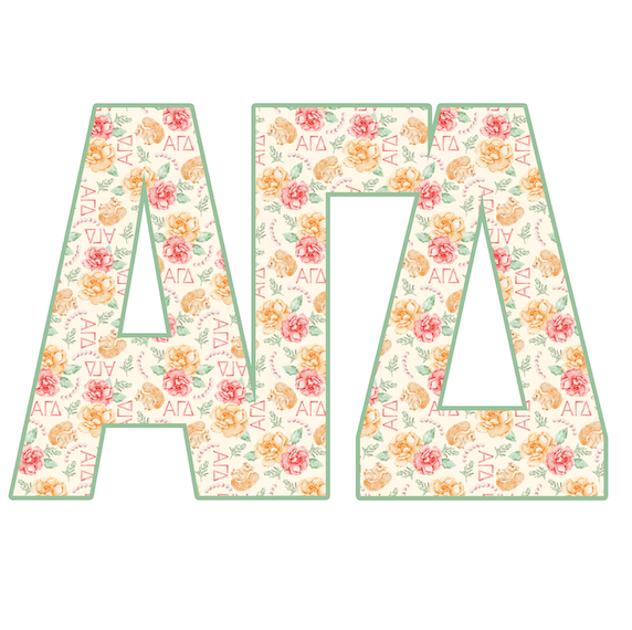 Alpha Gamma Delta- Door Hanger