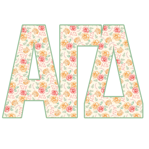 Alpha Gamma Delta Door Hanger