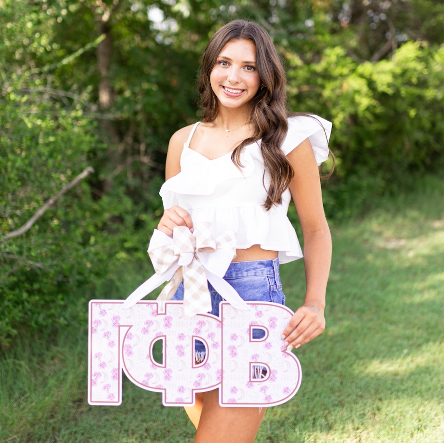 Gamma Phi Beta- Door Hanger