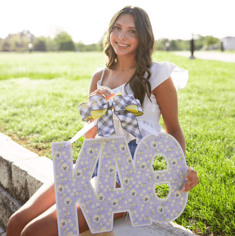 Kappa Alpha Theta Door Hanger