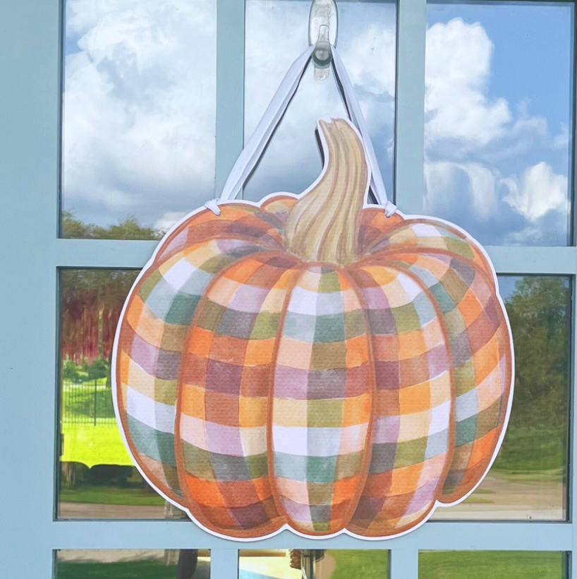 Fall Classic + Jack-O-Lantern (Double- Sided)- Door Hanger