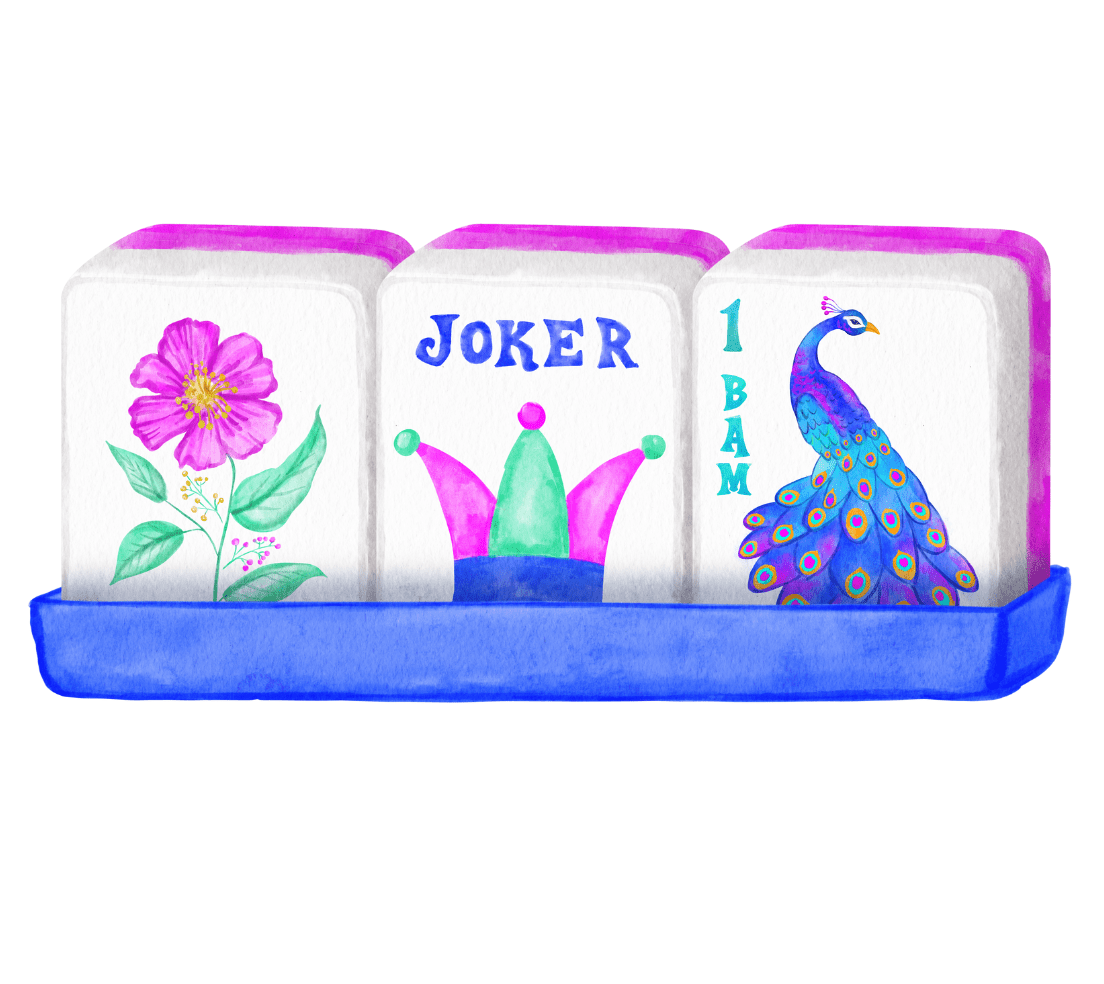 Mahj Acrylic Party Platter