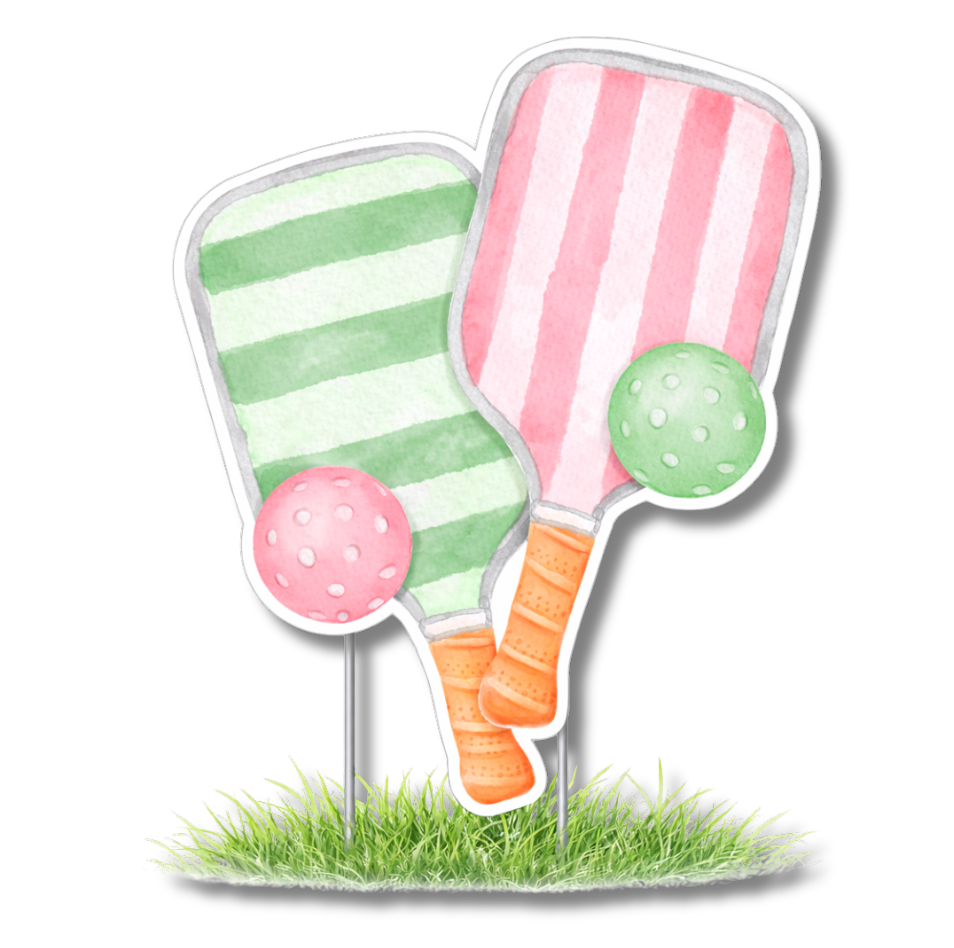 CourtSide Pickle Garden Stake