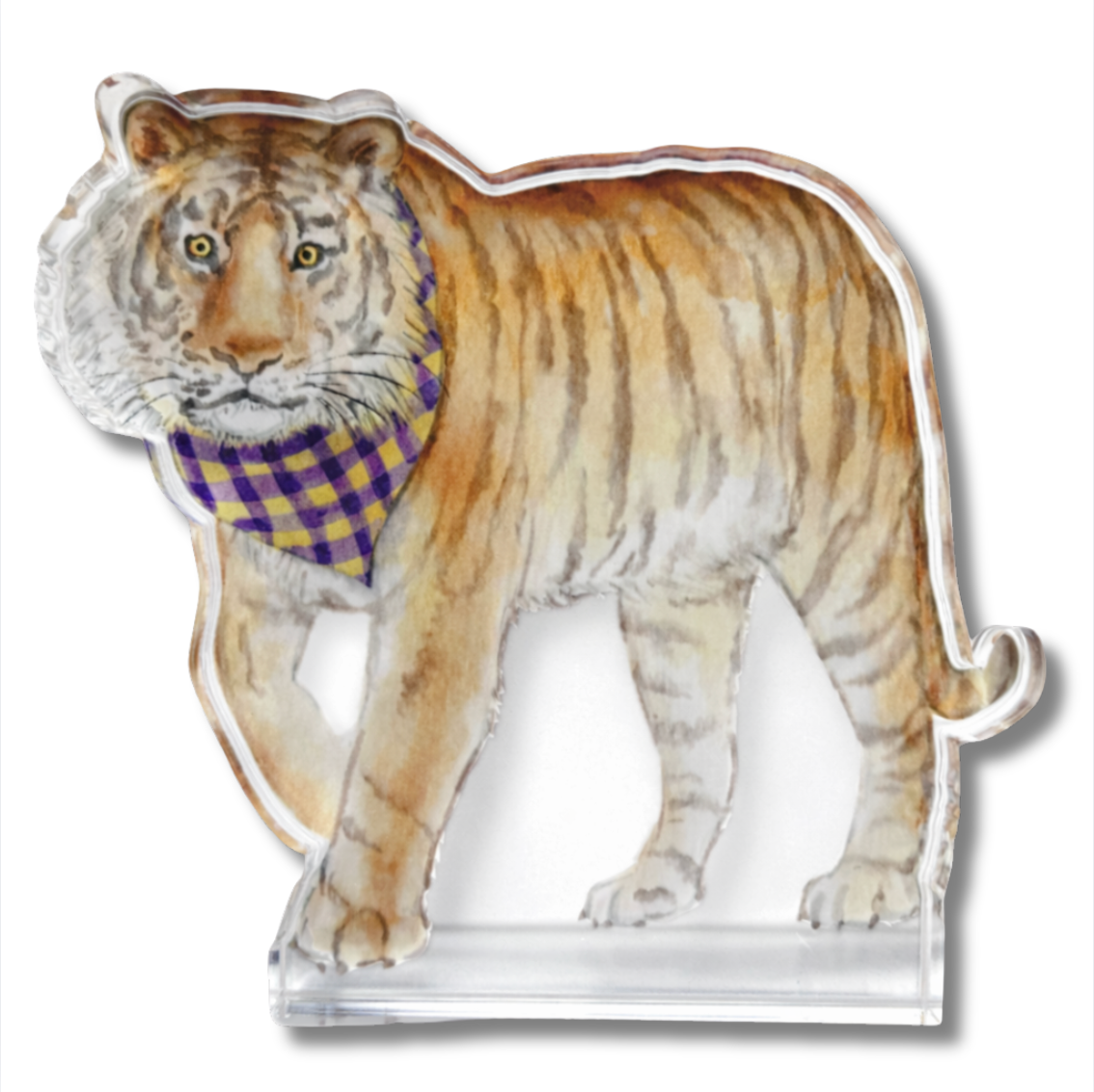 Louisiana Tiger Acrylic