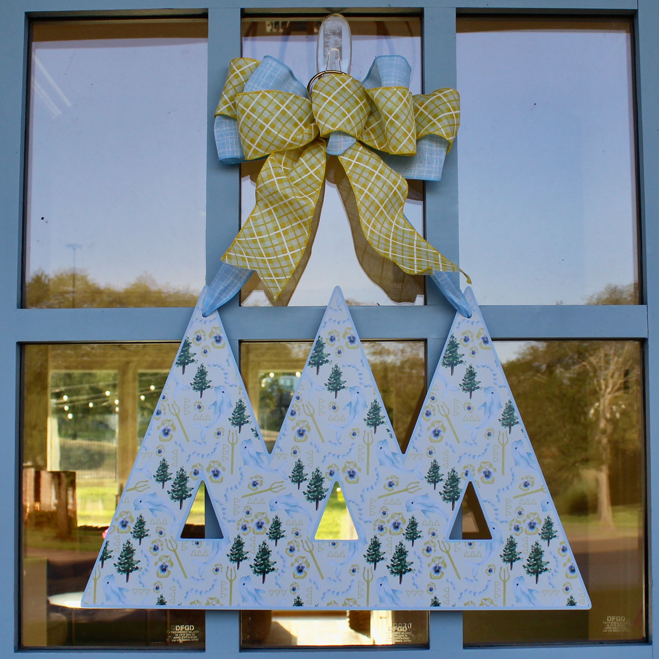 Tri Delta Door Hanger