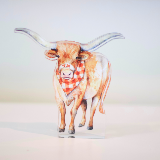 PRE ORDER (Ships 8/31) Lonestar Longhorn Acrylic