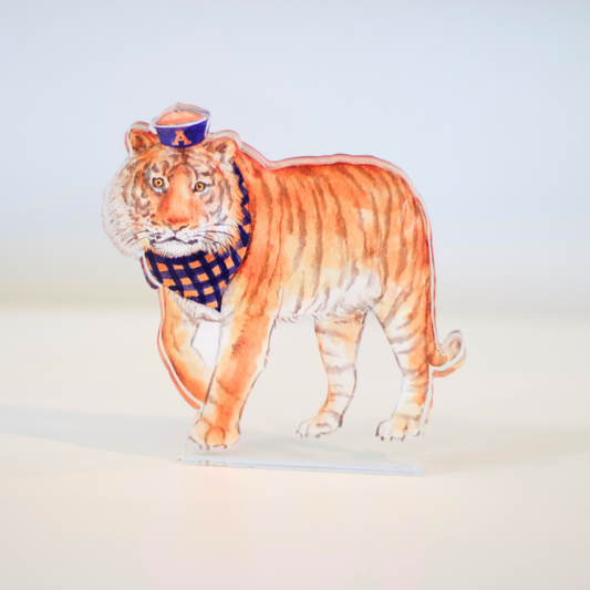 PRE ORDER (Ships 8/31) Orange & Blue Tiger Acrylic