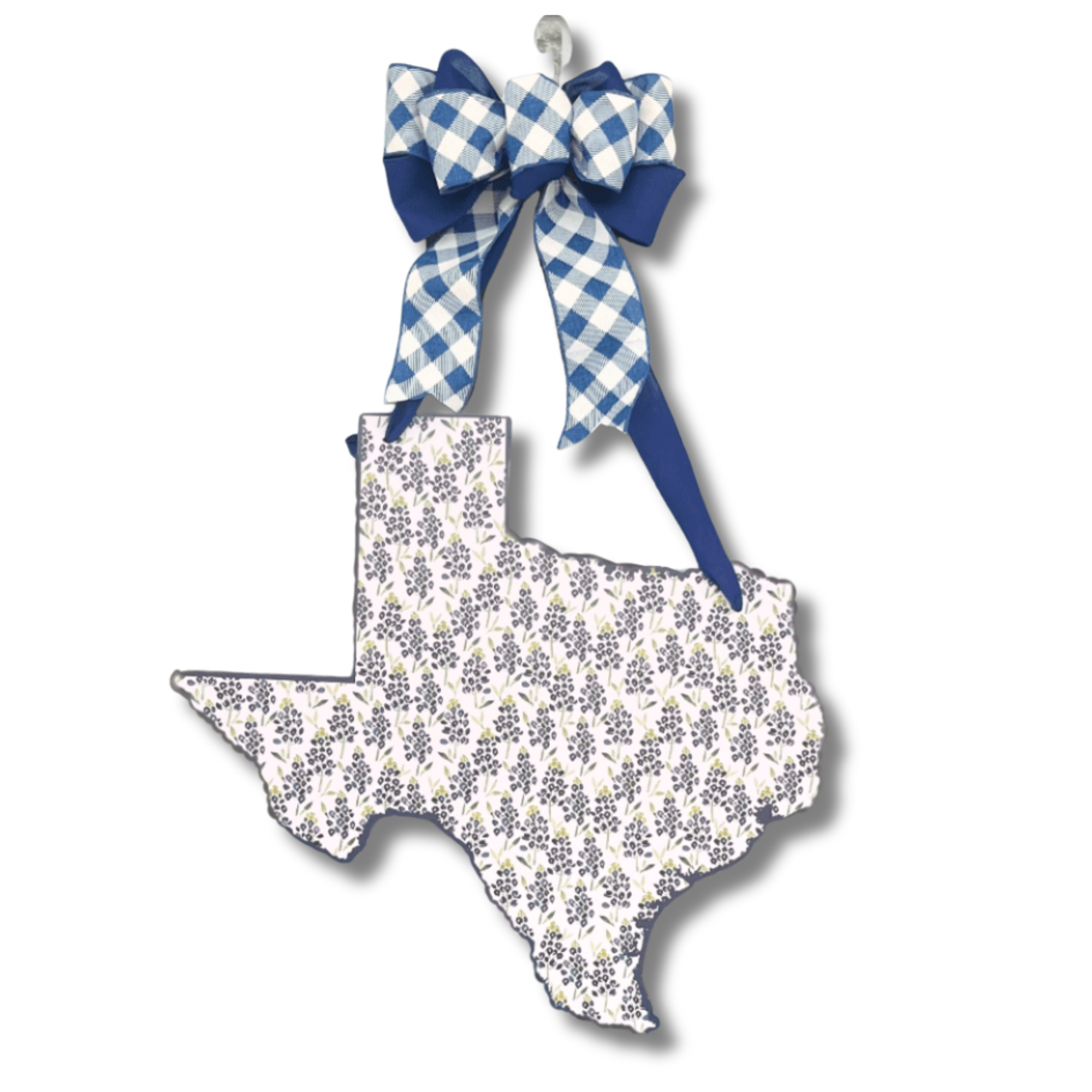 Lone Star Bluebonnets Door Hanger
